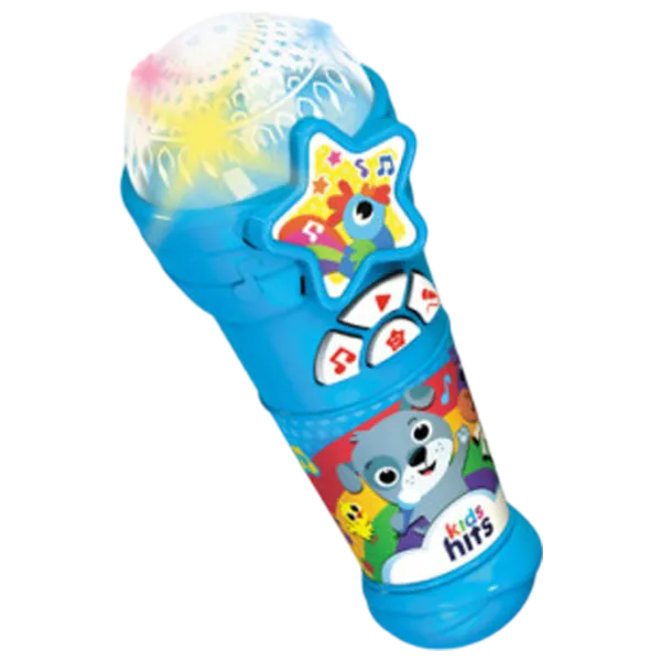 Микрофон Kids Hits Popular songs 2 года / Синий photo 2 Микрофон Kids Hits Popular songs 2 года / Синий photo 2