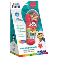 Микрофон Kids Hits Favorite hits 2 года / Красный photo 3