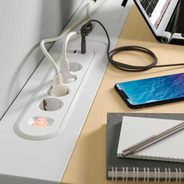 Офисный стол Ikea Mittzon ДСП/ Дуб Сонома photo 8