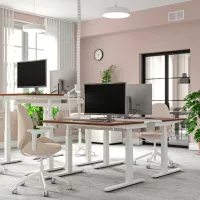 Офисный стол Ikea Mittzon ДСП/ Коричневый photo 4