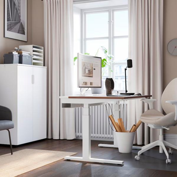 Masă de birou Ikea Mittzon PAL/ Brown photo 5 Masă de birou Ikea Mittzon PAL/ Brown photo 5