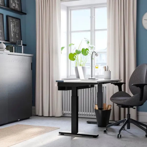 Masă de birou Ikea Mittzon PAL/ Brown photo 7 Masă de birou Ikea Mittzon PAL/ Brown photo 7