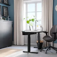 Офисный стол Ikea Mittzon ДСП/ Коричневый photo 7