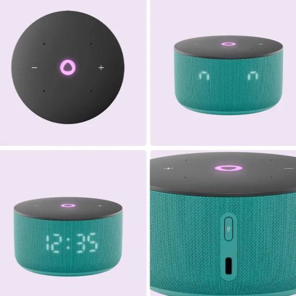Boxă smart Yandex Station Mini 3 Turquoise photo 2