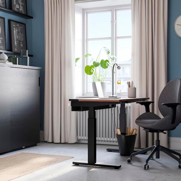 Офисный стол Ikea Mittzon ДСП/ Коричневый photo 7