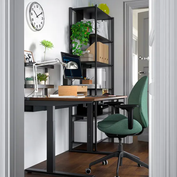 Masă de birou Ikea Mittzon MDF/ Brown photo 3