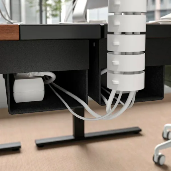 Masă de birou Ikea Mittzon MDF/ Brown photo 7