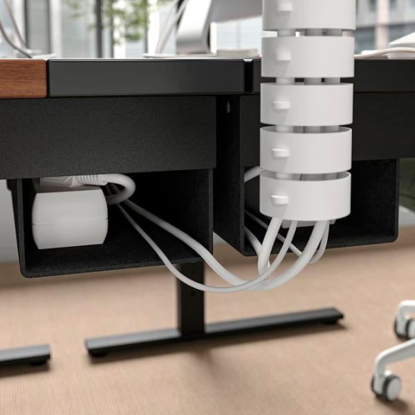 Masă de birou Ikea Mittzon MDF/ Brown photo 7