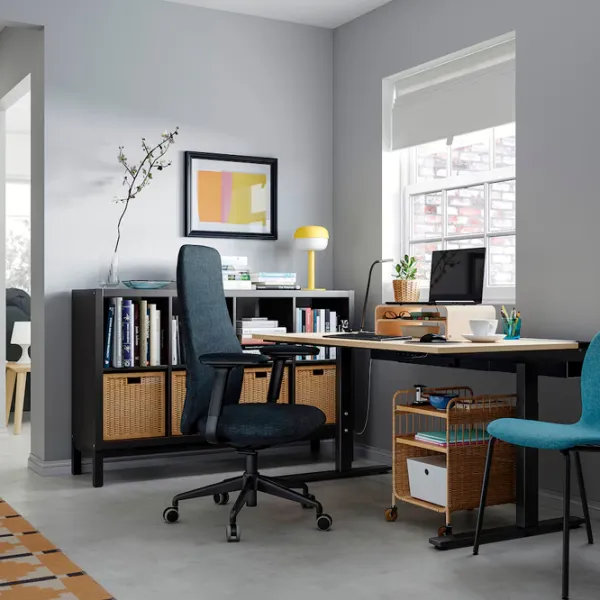 Masă de birou Ikea Mittzon MDF/ Stejar Sonoma photo 4