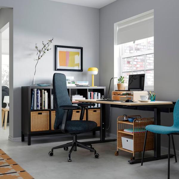 Masă de birou Ikea Mittzon MDF/ Stejar Sonoma photo 4