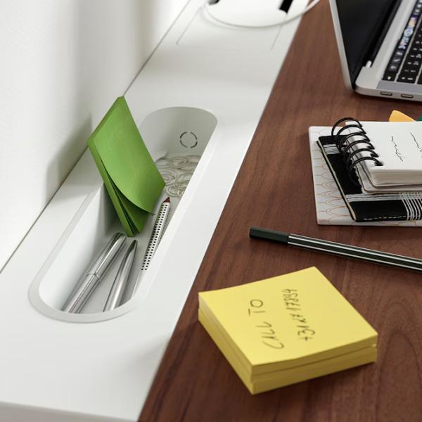 Офисный стол Ikea Mittzon МДФ/ Коричневый photo 4