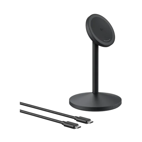 Încărcător de rețea Anker MagGo Single Stand 3 A / Black photo 1