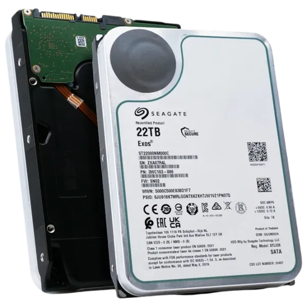 HDD Seagate ST22000NM000C-FR 22 TB  / Silver photo 4