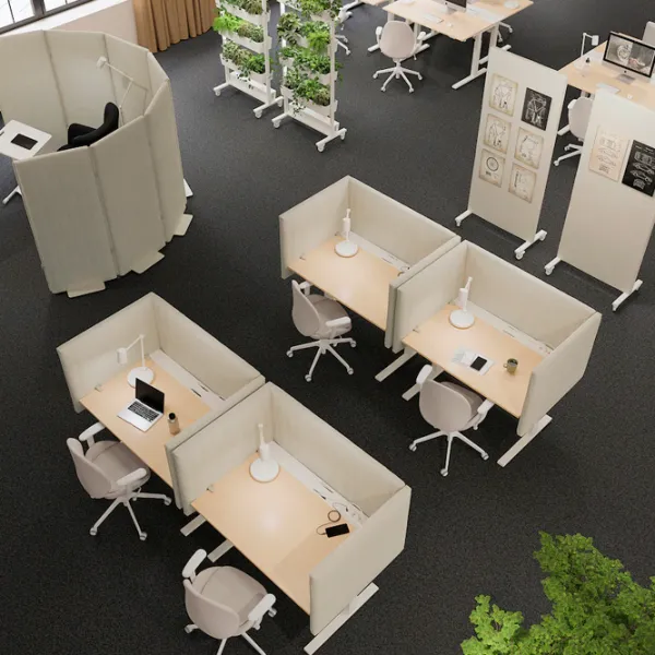 Masă de birou Ikea Mittzon MDF/ Stejar Sonoma photo 2