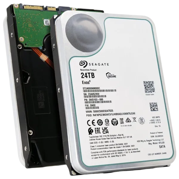HDD Seagate ST24000NM000C-FR 24 ТБ  / Серебряный photo 6