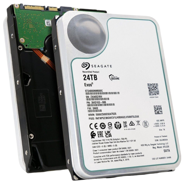 HDD Seagate ST24000NM000C-FR 24 ТБ  / Серебряный photo 6