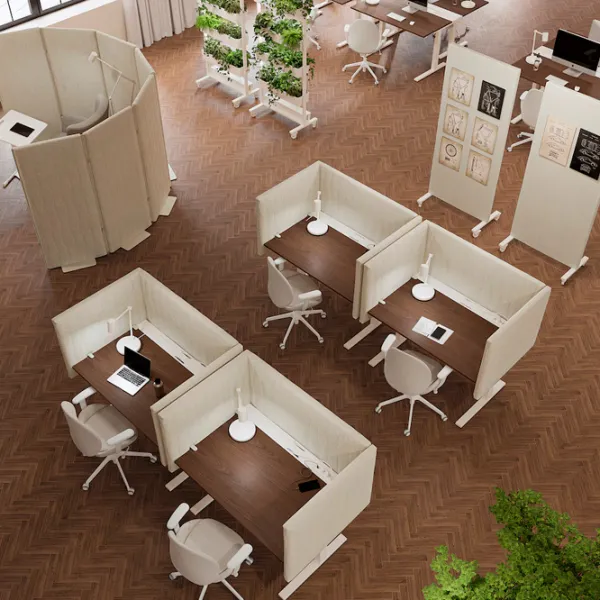 Офисный стол Ikea Mittzon ДСП/ Коричневый photo 3