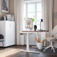 Masă de birou Ikea Mittzon PAL/ Brown photo 7