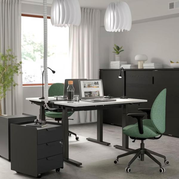 Офисный стол Ikea Mittzon ДСП/ Белый photo 5