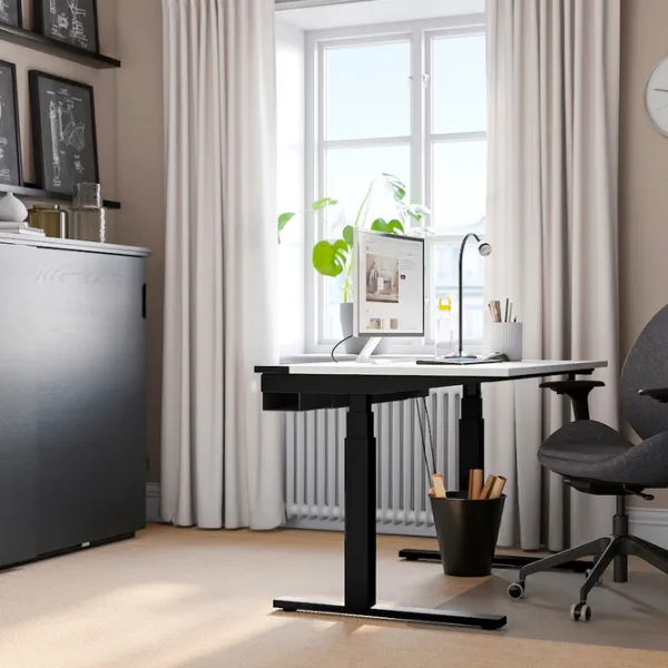 Офисный стол Ikea Mittzon ДСП/ Белый photo 6