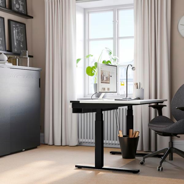 Офисный стол Ikea Mittzon ДСП/ Белый photo 6