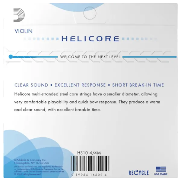 Набор струн D'Addario Helicore  / Cталь photo 3