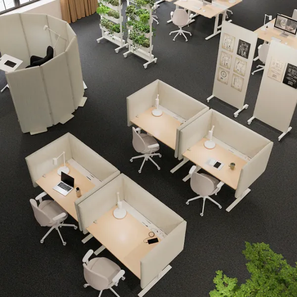 Офисный стол Ikea Mittzon ДСП/ Дуб Сонома photo 3 Офисный стол Ikea Mittzon ДСП/ Дуб Сонома photo 3