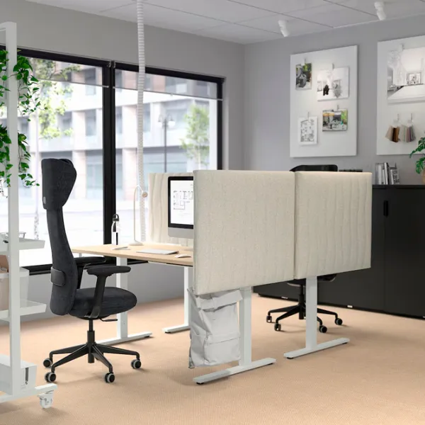 Офисный стол Ikea Mittzon ДСП/ Дуб Сонома photo 7 Офисный стол Ikea Mittzon ДСП/ Дуб Сонома photo 7