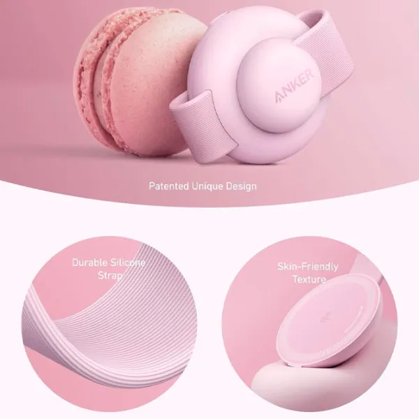 Încărcător wireless Belkin Qi2  / Pink photo 6