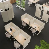 Masă de birou Ikea Mittzon PAL/ Stejar Sonoma photo 2