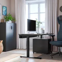 Офисный стол Ikea Mittzon ДСП/ Черный photo 3