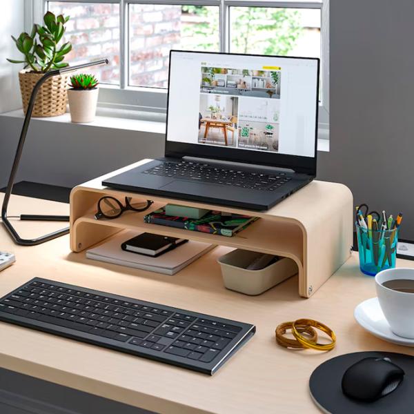 Офисный стол Ikea Mittzon ДСП/ Дуб Сонома photo 4