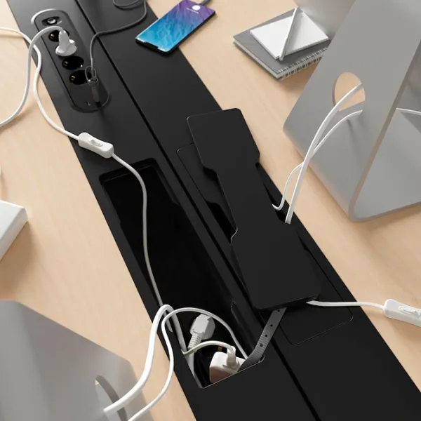 Офисный стол Ikea Mittzon ДСП/ Дуб Сонома photo 6