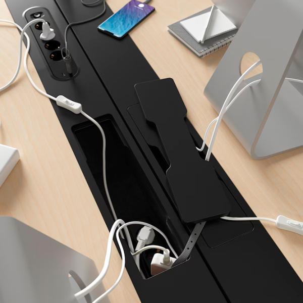 Офисный стол Ikea Mittzon ДСП/ Дуб Сонома photo 6