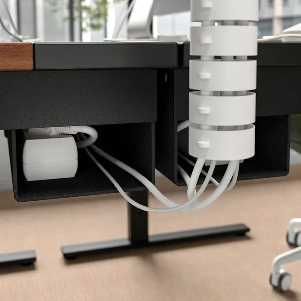 Офисный стол Ikea Mittzon ДСП/ Коричневый photo 5