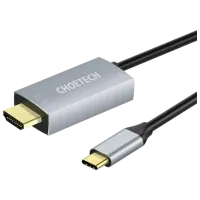 Cablu video Choetech USB Type-C + HDMI 1.8 m / Silver photo 6