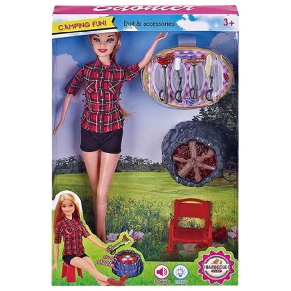 Păpușă Optmarket Camping Fun D01.277 model / 3+ photo 1