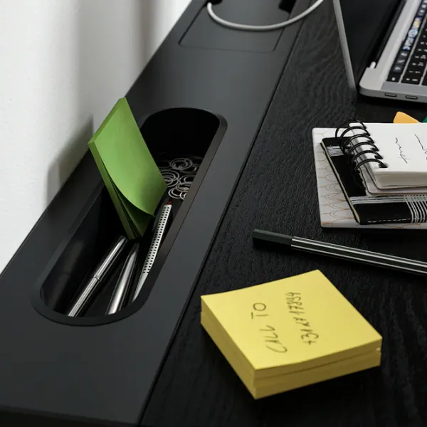 Masă de birou Ikea Mittzon PAL/ Black photo 4