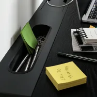Офисный стол Ikea Mittzon ДСП/ Черный photo 4