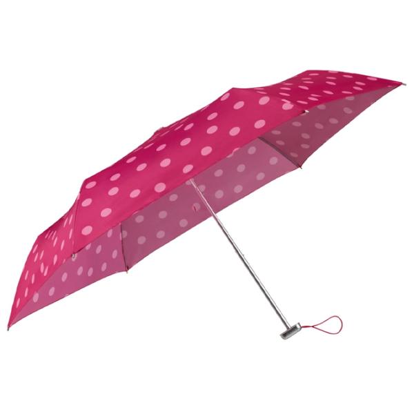 Зонт Samsonite ALU DROP S Механический / Dark Pink photo 1