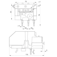 Releu electrotermic IEK РТИ-3361 600 V / 0 - 400 Hz photo 2