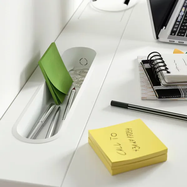 Masă de birou Ikea Mittzon PAL/ White photo 7