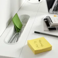 Офисный стол Ikea Mittzon ДСП/ Белый photo 7