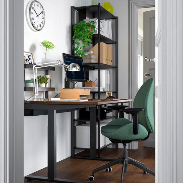 Masă de birou Ikea Mittzon PAL/ Brown photo 3