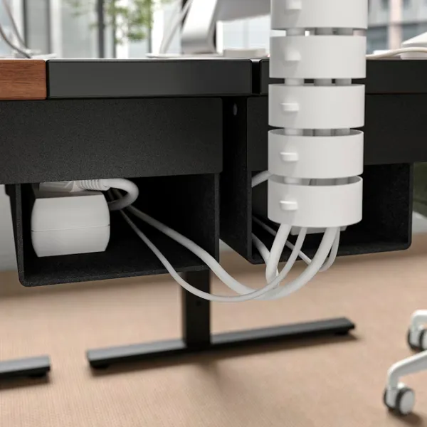 Masă de birou Ikea Mittzon PAL/ Brown photo 6