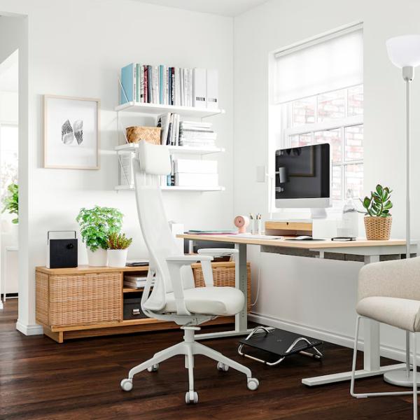 Masă de birou Ikea Mittzon PAL/ Brown photo 7 Masă de birou Ikea Mittzon PAL/ Brown photo 7