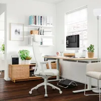 Офисный стол Ikea Mittzon ДСП/ Коричневый photo 7
