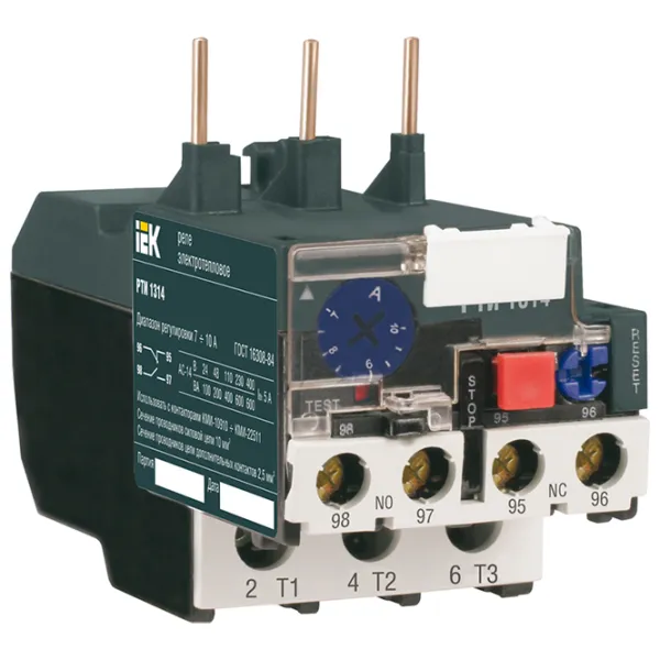 Releu electrotermic IEK РТИ-1321 600 V / 0 - 400 Hz photo 1