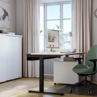 Офисный стол Ikea Mittzon ДСП/ Дуб Сонома photo 3
