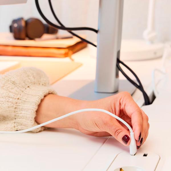 Masă de birou Ikea Mittzon PAL/ White photo 4